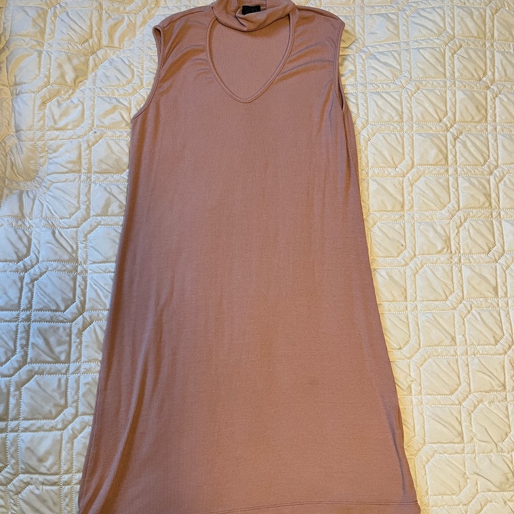 ⭐️ 3/$30 or 6/$50! Sleeveless Blush-Tan Dress by “sen”